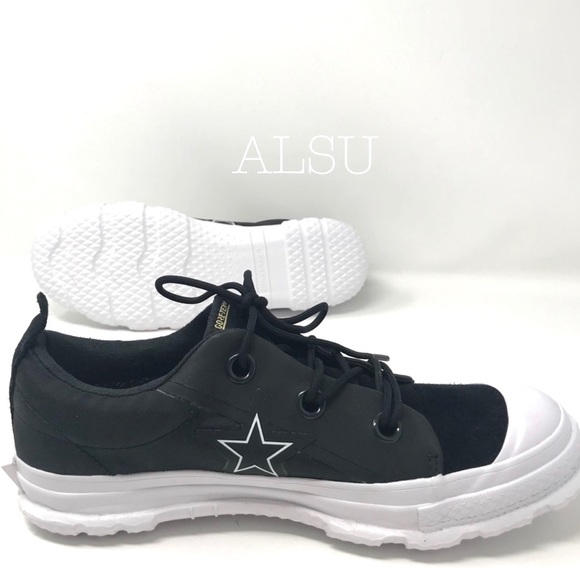 Converse One Star MC18 OX Gore-Tex Black White W - Picture 5 of 8